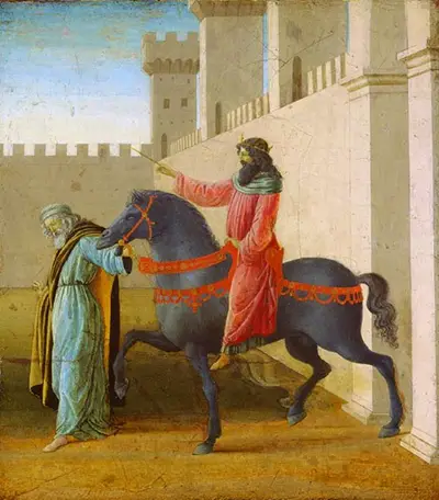 The Triumph of Mordecai from the Story of Esther Sandro Botticelli